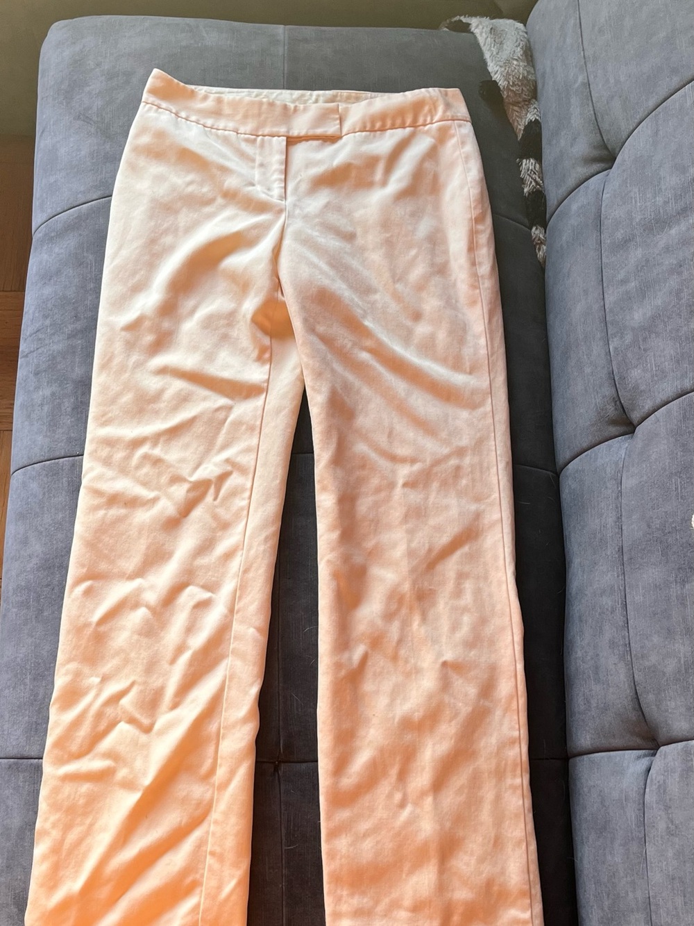Light cream  Straight-Leg Pants